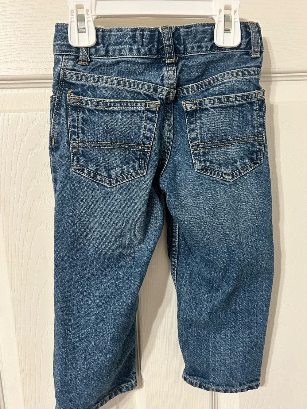 Toddler Boys, OshKosh B'gosh, Blue Denim Jeans, Adjustable Waist, 2T
